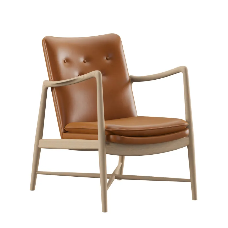 Kaminstolen, valnød af Finn Juhl