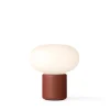 Karl-Johan portable bordlampe, Earth Red fra New Works