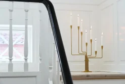 Karlsvognen Table Lysestage, rød fra Piet Hein