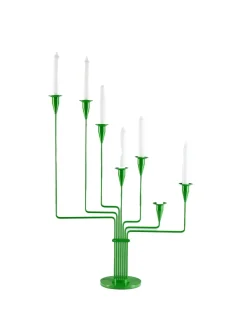 Karlsvognen Table Lysestage, grøn fra Piet Hein