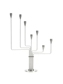 Karlsvognen Table Lysestage, gul fra Piet Hein