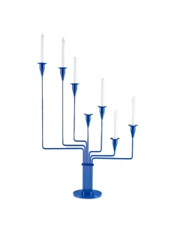 Karlsvognen Table Lysestage, turkis fra Piet Hein