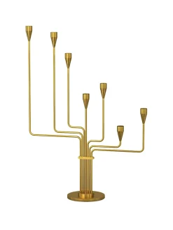 Karlsvognen Table Lysestage, turkis fra Piet Hein