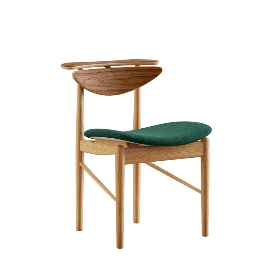 Karmstolen, ask klar olie af Finn Juhl