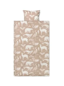 Katie Scott Bedding 140x200cm, Sand fra Ferm Living