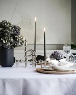 Kertelys til Nagel Lysestage, sart rosa fra STOFF Nagel