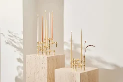 Kertelys til Nagel Lysestage, off white fra STOFF Nagel