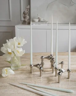 Kertelys til Nagel Lysestage, soft brown fra STOFF Nagel