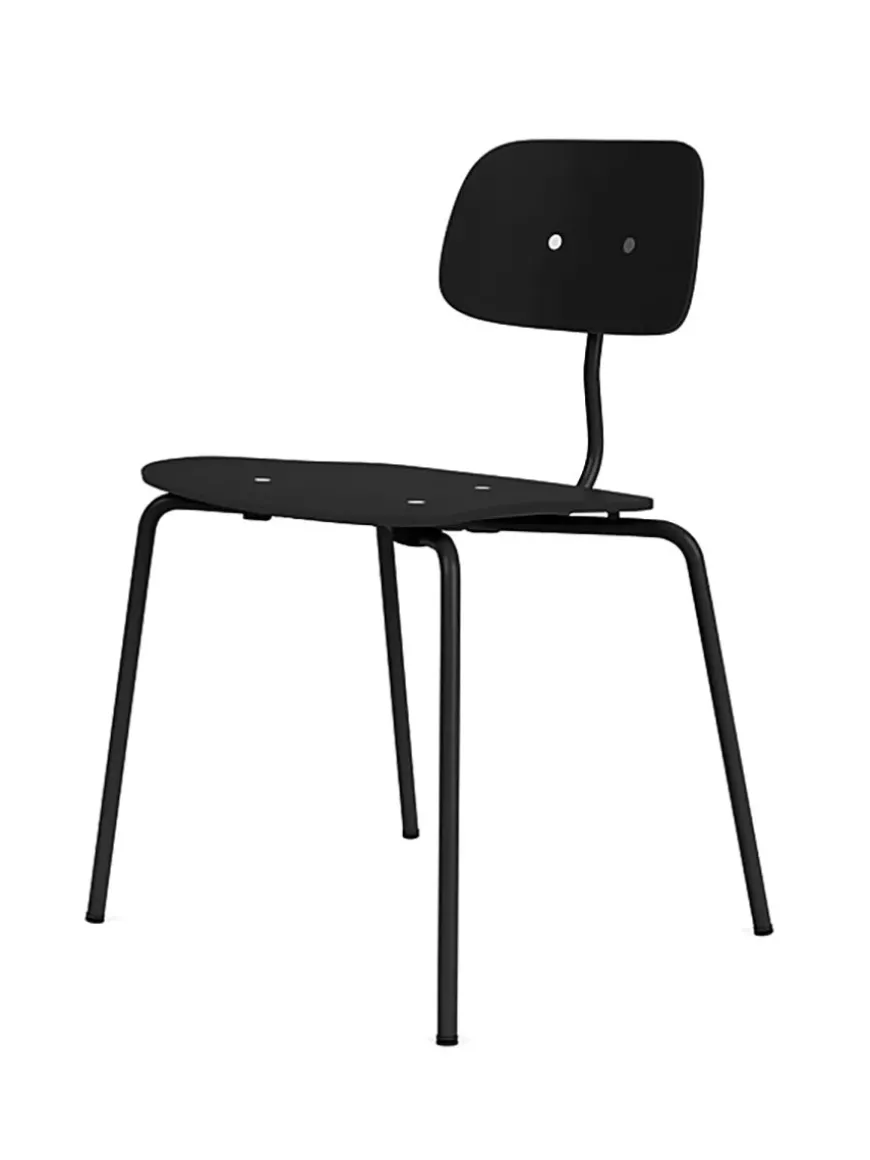 Kevi 2060 stol i sort lak fra Montana