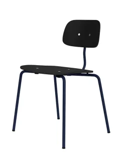 Kevi 2060 stol i sort lak fra Montana