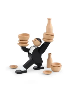 Kikkerland Don't Tip The Waiter, stacking game