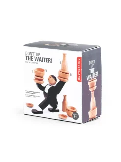 Kikkerland Don't Tip The Waiter, stacking game