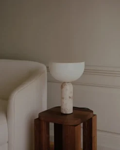 Kizu Bordlampe Small, Rosso Levanto fra New Works