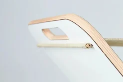 Klaburet m. Sæde i Kernelæder fra Piet Hein