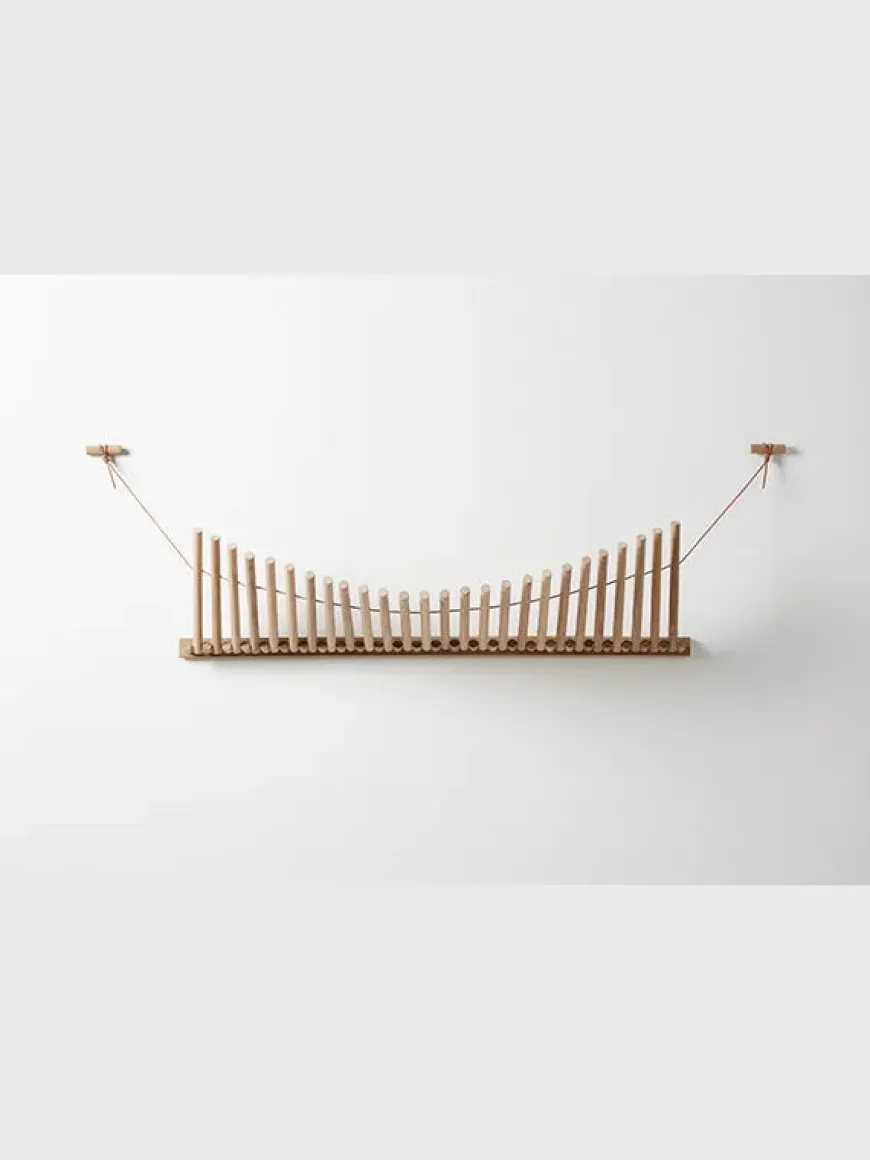 Knaegt Coat Rack fra Woud