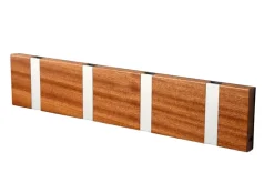 KNAX knagerække med fire knager fra LoCa