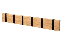 KNAX knagerække med seks knager fra LoCa