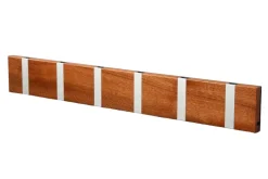 KNAX knagerække med seks knager fra LoCa