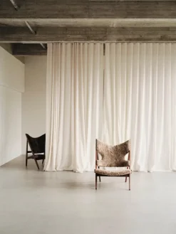 Knitting Lounge Chair, Sheepskin fra Audo Copenhagen