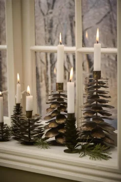 Kogle Lysestage til 2,2 cm lys fra Ib Laursen