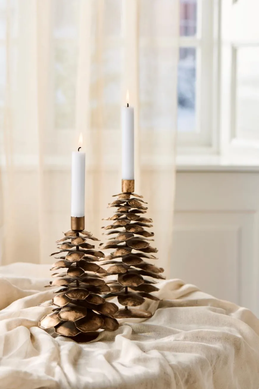 Kogle Lysestage til 2,2 cm lys fra Ib Laursen