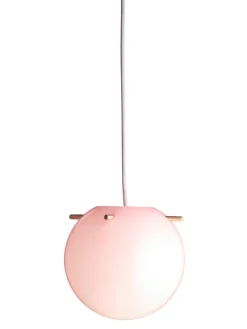 Koi Pendel, rose/brass Ø32 fra Frandsen