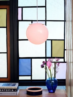 Koi Pendel, rose/brass Ø25 fra Frandsen