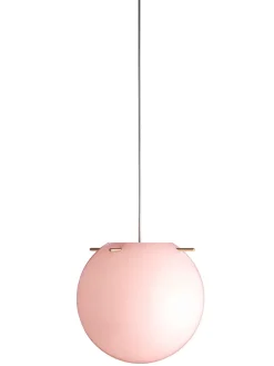 Koi Pendel, rose/brass Ø19 fra Frandsen