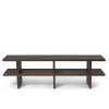 Kona Bench, dark stained oak fra Ferm Living