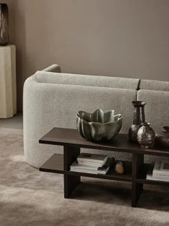 Kona Bench, dark stained oak fra Ferm Living