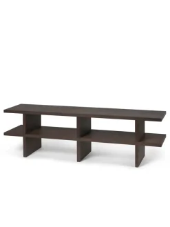 Kona Bench, dark stained oak fra Ferm Living
