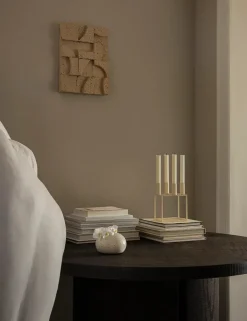 Kubus 4 Lysestage, hvid fra Audo Copenhagen