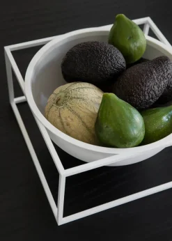 Kubus Bowl Centerpiece Large, sort fra Audo Copenhagen