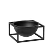 Kubus Bowl Centerpiece Small, sort fra Audo Copenhagen