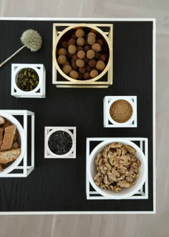 Kubus Bowl Centerpiece Small, sort fra Audo Copenhagen