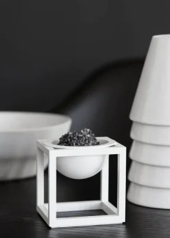 Kubus Bowl Mini guldbelagt fra Audo Copenhagen