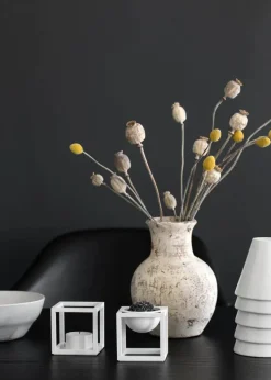 Kubus Bowl Mini nikkel fra Audo Copenhagen