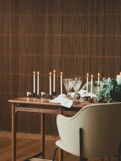 Kubus Micro lysestager, sort fra Audo Copenhagen