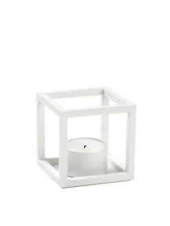 Kubus T Lysestage, guldbelagt fra Audo Copenhagen