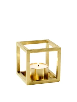 Kubus T Lysestage, hvid fra Audo Copenhagen