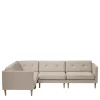 L42 Firhøj Hjørnesofa 4-Personers, beige fra FDB Møbler