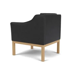 L46 MK155 lænestol, beige tekstil af Mogens Koch