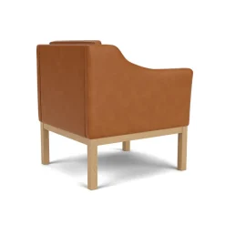 L46 MK155 lænestol, beige tekstil af Mogens Koch