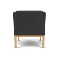 L46 MK155 lænestol, cognac læder af Mogens Koch