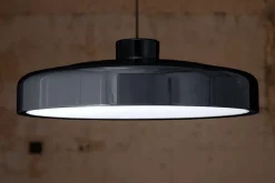 Lacquer pendant large, grey fra Nine