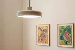 Lacquer pendant medium, red fra Nine