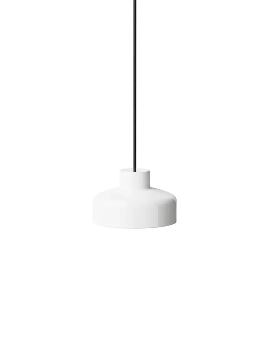 Lacquer pendant small, grey fra Nine