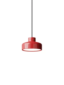 Lacquer pendant small, grey fra Nine