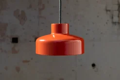 Lacquer pendant small, grey fra Nine