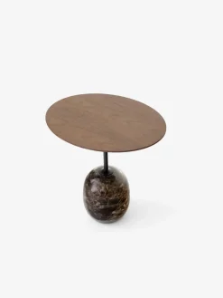 Lato bord LN8, Deep Green & Verde Alpi Marble fra &Tradition